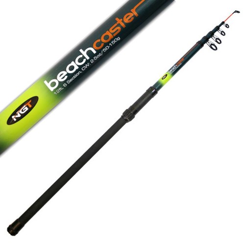Ngt telescopic beachcaster rod - telescopic,