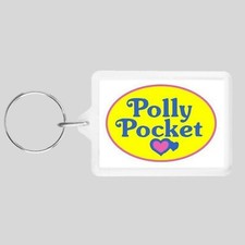 POLLY POCKET LOGO 50x35mm KEY