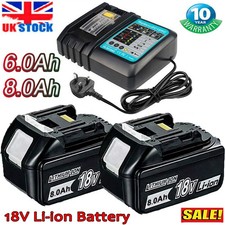 2X~1X For Makita 18V 8.0Ah LXT
