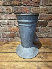 Large Vintage Galvanised