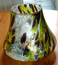 Glass Tea Light Shade Handmade