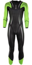 2025 Huub Mens Surface Swim Wetsuit - Black / Fluo Green