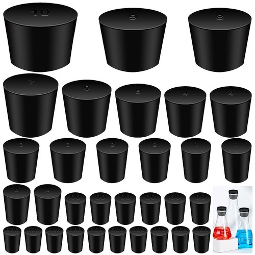 Solid rubber stopper pcs - solid,