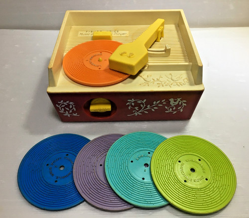 Fisher price music box record - music,