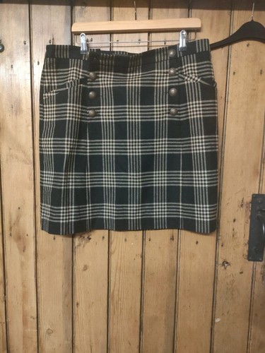 Checked moloh mini skirt - mini,