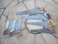 Vintage Saws job lot including