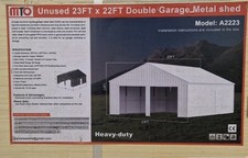 23ft X 22ft Double Garage