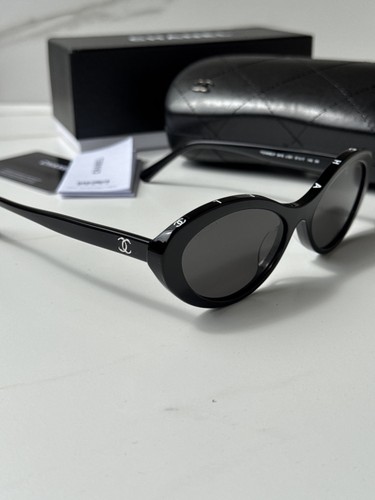 Chanel viral oval sunglasses - oval,