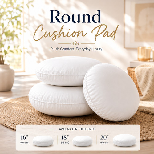 Round cushion pads circle - round,