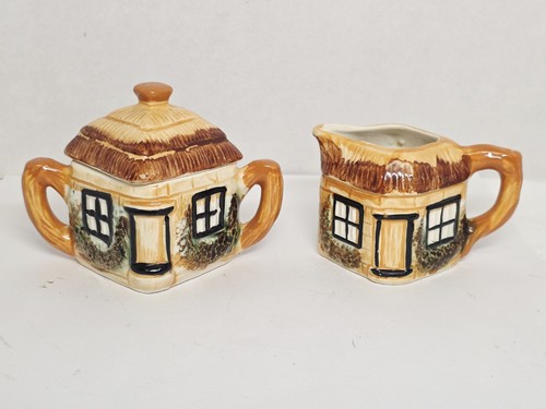 Vintage cottage ware - cream, and