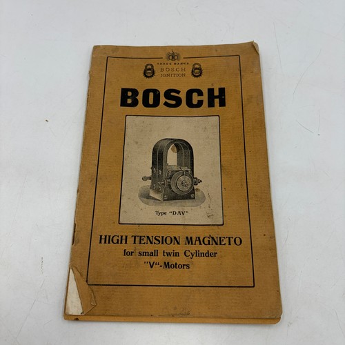 C1913 bosch dav magneto - dav,
