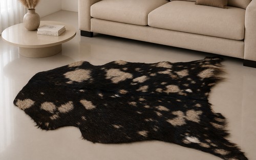 Genuine goat hide hair - hair, on