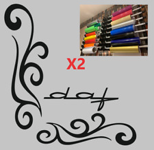 DAF Truck Stickers Daf Axle