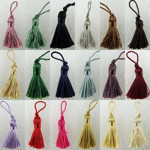 Tassels 35mm 40mm length shiny - tassels,