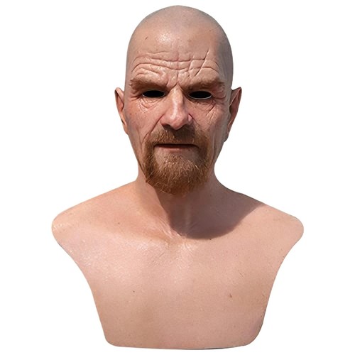 Halloween realistic face bald - halloween,