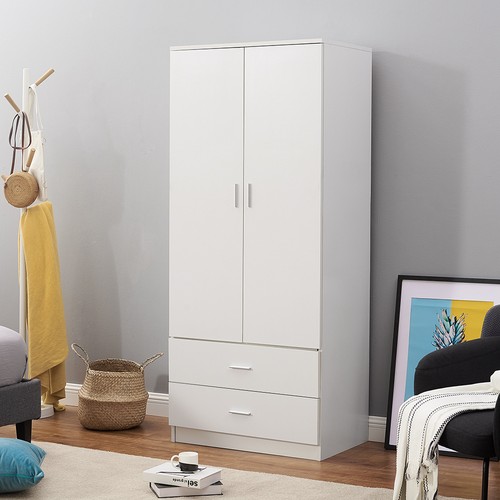 White door drawer wardrobe - 2,