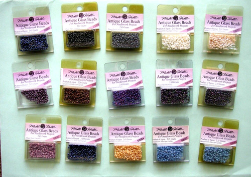 Mill hill antique glass beads - mill,