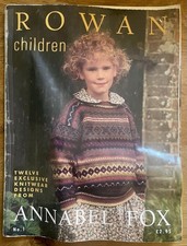 Rowan Yarns Children Knitting