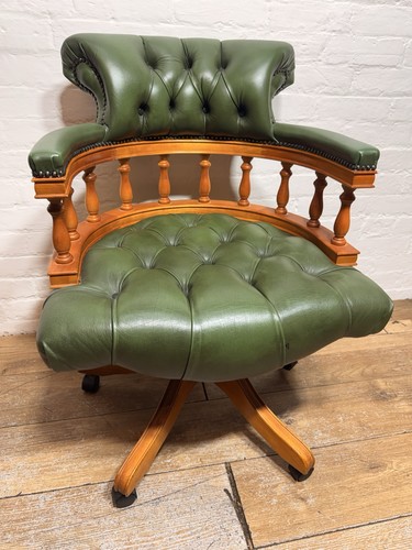 Chesterfield leather captains - chesterfield,