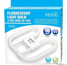 16W 2pin 2D Fluorescent Tube