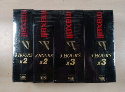 Maxell 180 vhs pack 3 - 10,