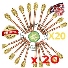 20x Schrader Valves 1/4"