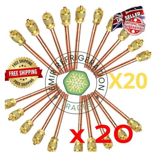 20x schrader valves - valves, 1/4"