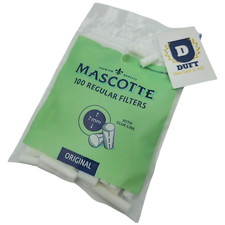 1 2 4 10 Box Mascotte Original Regular Cigarette Filter Tips 7mm With Glue Line