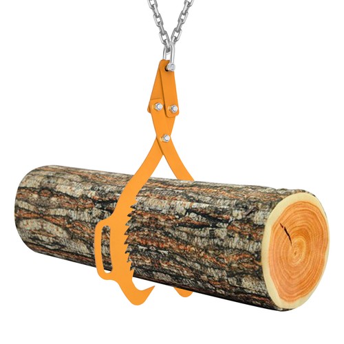 Log skidding lifting tongs - log,
