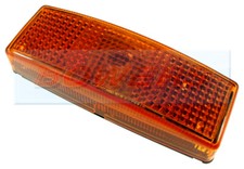 HELLA 2PS006717031 AMBER SIDE MARKER WITH REFLECTOR LIGHT LAMP 110mm x 40mm