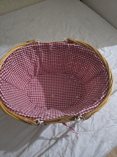 Honey wicker shopper shopping - honey,