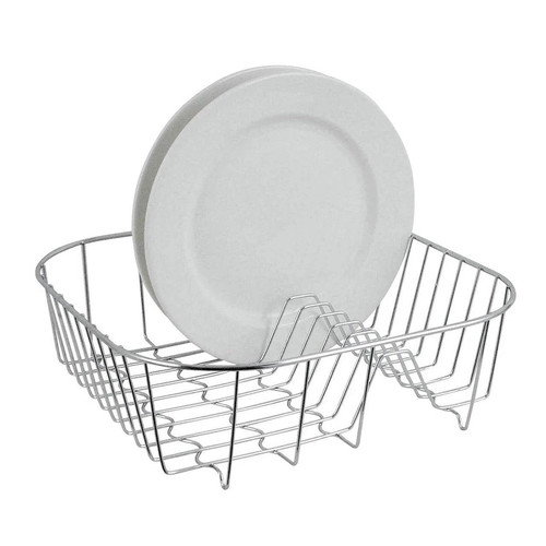 Stainless steel dish drainer - stainless,