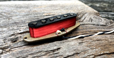 Toltec Pickups Handwound DIABLO ROJO  Strat Pickup  Grey Bottom. 6.66K +/-