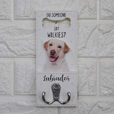 Golden Labrador Dog Lead Hook