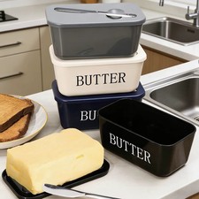 Butter Dish with Lid Knife