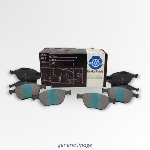 Juratek front rear pads - front,