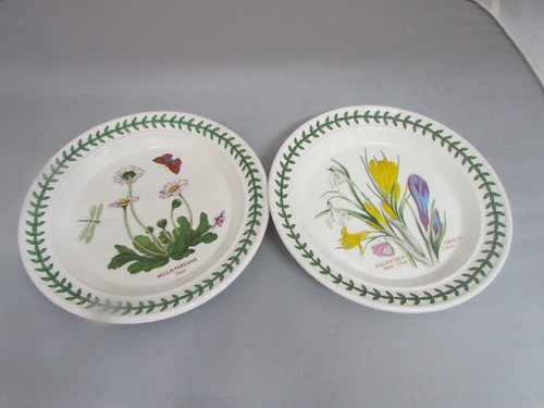 Portmeirion side plates - side,