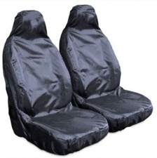 Seat Covers Front Black Waterproof to fit  Mitsubishi Pajero Pinin (99-07)