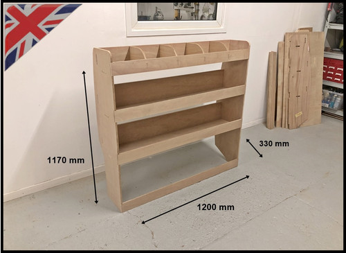 Vauxhall vivaro van racking - vauxhall,