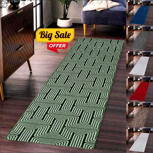 Non slip long hallway runner - long,