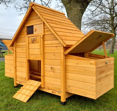 Chicken coop run hen house - chicken,