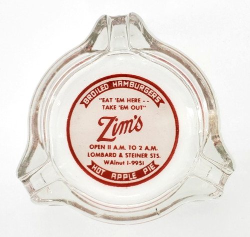 Vintage marketing ashtray - marketing,