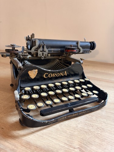 Antique corona typewriter - typewriter, –