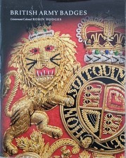 British Army Badges Book by Robin Hodges Perfect Condition Large 535 pages