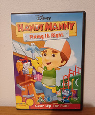  Disney - HANDY MANNY - Fixing It Right DVD - Playhouse Disney VGC