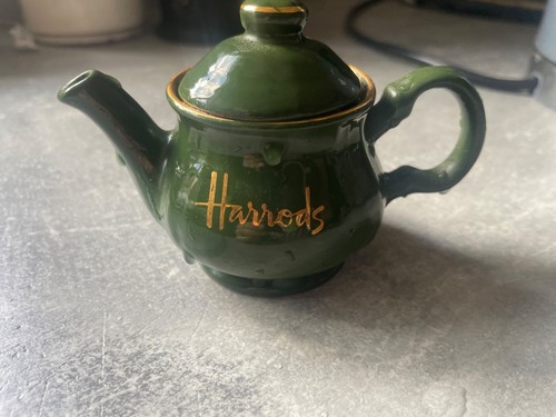 Harrods mini teapot - harrods, very