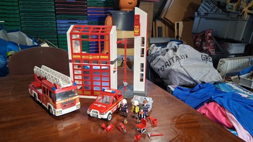 Playmobil 5361 fire station - fire,
