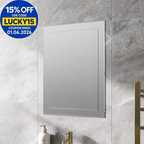 Bathroom mirror plain - mirror,