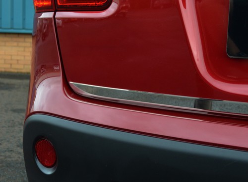 Chrome rear door tailgate trim - rear,