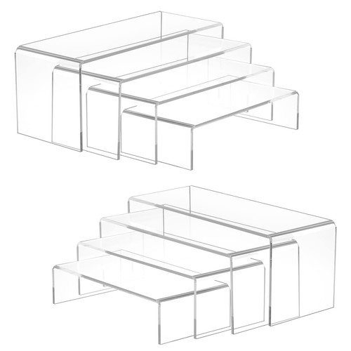 Pcs acrylic display risers - display,